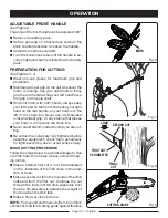 Предварительный просмотр 14 страницы Ryobi RY40050 Operator'S Manual