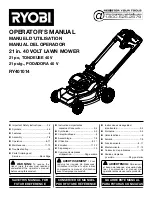 Предварительный просмотр 1 страницы Ryobi RY401014 Operator'S Manual