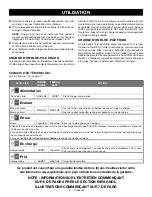 Preview for 37 page of Ryobi RY404010 Operator'S Manual