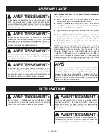 Preview for 16 page of Ryobi RY404014 Operator'S Manual