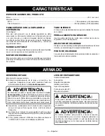 Предварительный просмотр 30 страницы Ryobi RY404015 Operator'S Manual