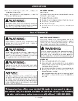 Preview for 11 page of Ryobi RY40404 Operator'S Manual