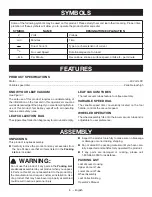 Preview for 8 page of Ryobi RY40405 Operator'S Manual