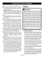 Preview for 6 page of Ryobi RY405010 Operator'S Manual