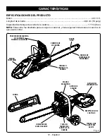 Preview for 72 page of Ryobi RY40505 Operator'S Manual