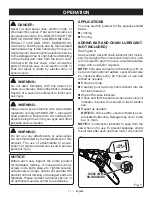 Preview for 11 page of Ryobi RY40506 Operator'S Manual