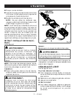 Preview for 30 page of Ryobi RY40506 Operator'S Manual