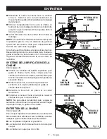 Preview for 35 page of Ryobi RY40506 Operator'S Manual