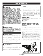 Preview for 47 page of Ryobi RY40506 Operator'S Manual