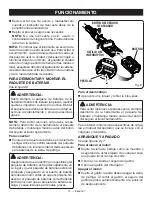 Preview for 48 page of Ryobi RY40506 Operator'S Manual