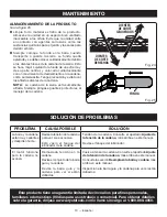 Preview for 55 page of Ryobi RY40506 Operator'S Manual