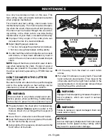 Preview for 28 page of Ryobi RY40507 Operator'S Manual