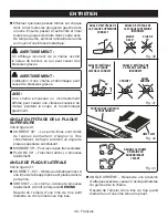 Preview for 60 page of Ryobi RY40508 Operator'S Manual