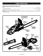 Preview for 74 page of Ryobi RY40508 Operator'S Manual