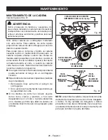 Preview for 86 page of Ryobi RY40509 Operator'S Manual