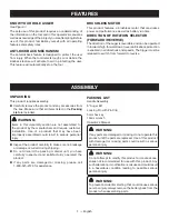 Preview for 11 page of Ryobi RY40701 Operator'S Manual