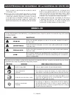 Предварительный просмотр 29 страницы Ryobi RY40701 Operator'S Manual