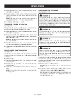 Preview for 16 page of Ryobi RY40702 Operator'S Manual