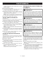 Preview for 38 page of Ryobi RY40702 Operator'S Manual