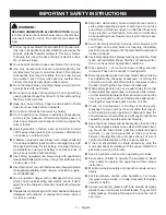 Preview for 6 page of Ryobi RY40806 Operator'S Manual