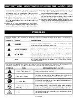 Preview for 18 page of Ryobi RY40809 Operator'S Manual