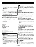 Preview for 11 page of Ryobi RY40PW15 Operator'S Manual