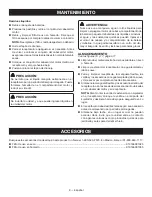 Preview for 22 page of Ryobi RY40WD01 Operator'S Manual