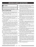 Preview for 7 page of Ryobi RY41130 Operator'S Manual