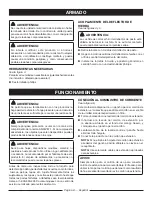 Preview for 31 page of Ryobi RY41141 Operator'S Manual