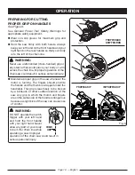 Preview for 52 page of Ryobi RY42102 Operator'S Manual