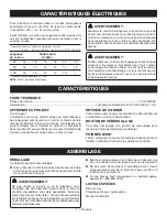 Preview for 158 page of Ryobi RY42102 Operator'S Manual