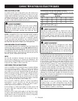 Preview for 230 page of Ryobi RY42102 Operator'S Manual