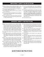 Preview for 6 page of Ryobi RY42110 Operator'S Manual