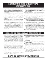 Preview for 28 page of Ryobi RY42144 Operator'S Manual