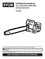 Preview for 1 page of Ryobi RY43006 Operator'S Manual