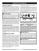 Preview for 82 page of Ryobi RY43154 Operator'S Manual