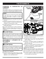 Preview for 85 page of Ryobi RY43155 Operator'S Manual