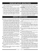 Preview for 4 page of Ryobi RY43160A Operator'S Manual