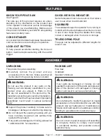 Preview for 10 page of Ryobi RY43160A Operator'S Manual