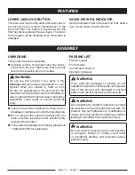 Preview for 10 page of Ryobi RY43200 Operator'S Manual