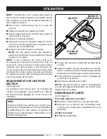 Preview for 34 page of Ryobi RY43200 Operator'S Manual