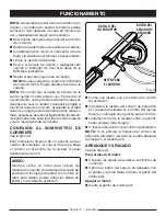 Preview for 56 page of Ryobi RY43200 Operator'S Manual