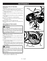 Предварительный просмотр 23 страницы Ryobi RY48ZTR100 Operator'S Manual