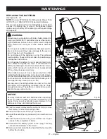 Предварительный просмотр 27 страницы Ryobi RY48ZTR100 Operator'S Manual