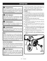 Предварительный просмотр 56 страницы Ryobi RY48ZTR100 Operator'S Manual