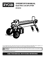 Preview for 1 page of Ryobi RY49701 Operator'S Manual
