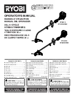 Ryobi RY4CCS Operator'S Manual preview