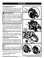 Предварительный просмотр 74 страницы Ryobi RY5018 Operator'S Manual