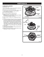 Preview for 20 page of Ryobi RY52002 Operator'S Manual