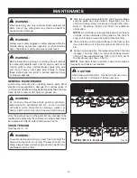 Preview for 13 page of Ryobi RY52003 Operator'S Manual